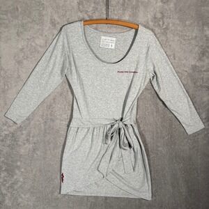 Flying Colors Florida State University FSU Gray Long Sleeve Mini Dress Small